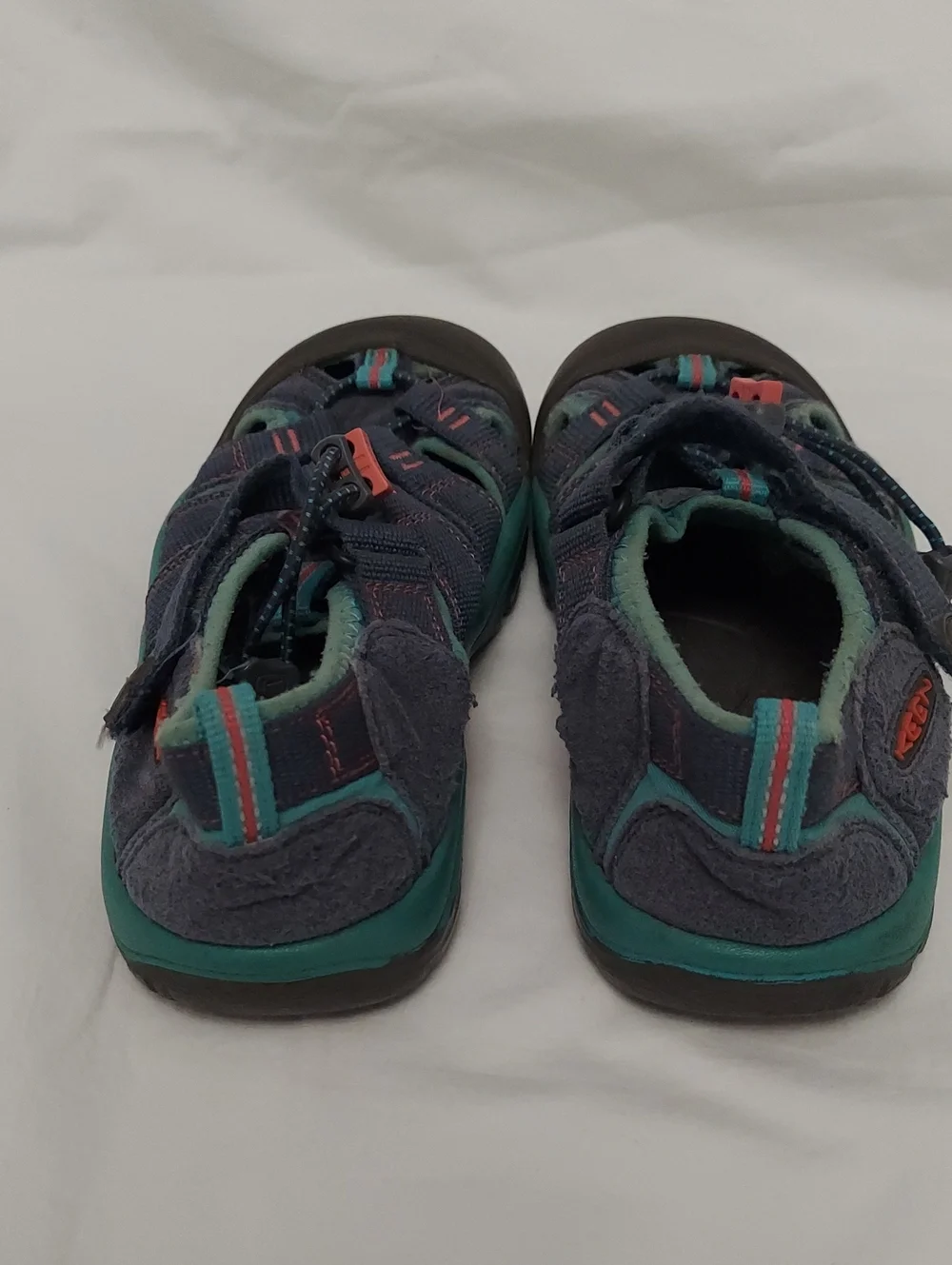 Keen Kids Blue Teal Closed-Toe Sport Sandals Size 3 Water Shoe